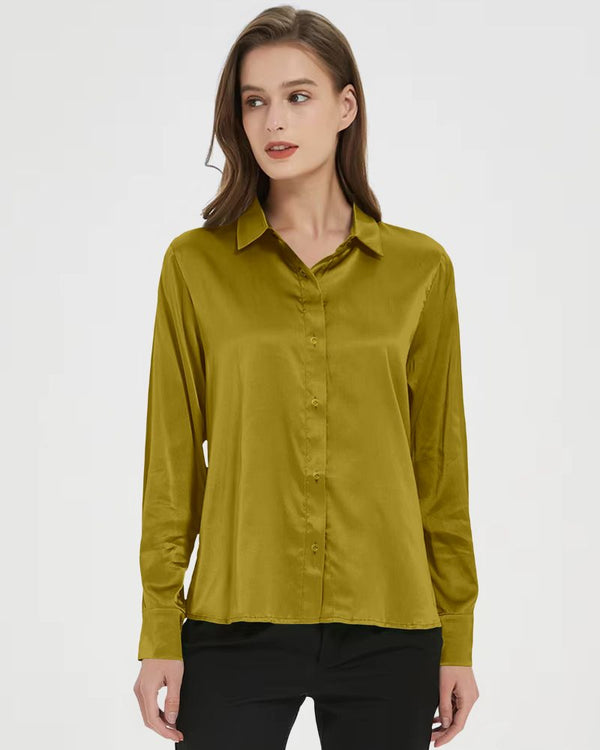 Papachief Golden Olive Luxe Shirt