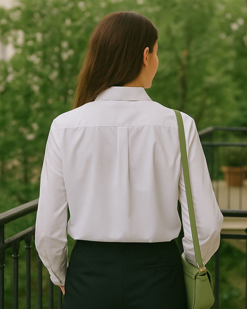 Crystal White Workwear Shirt