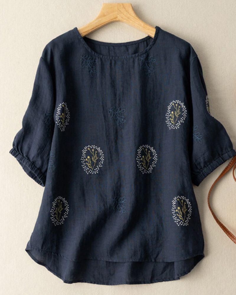 Blue Botanica Tunic