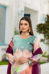 Chinon Kurta Set For Eid