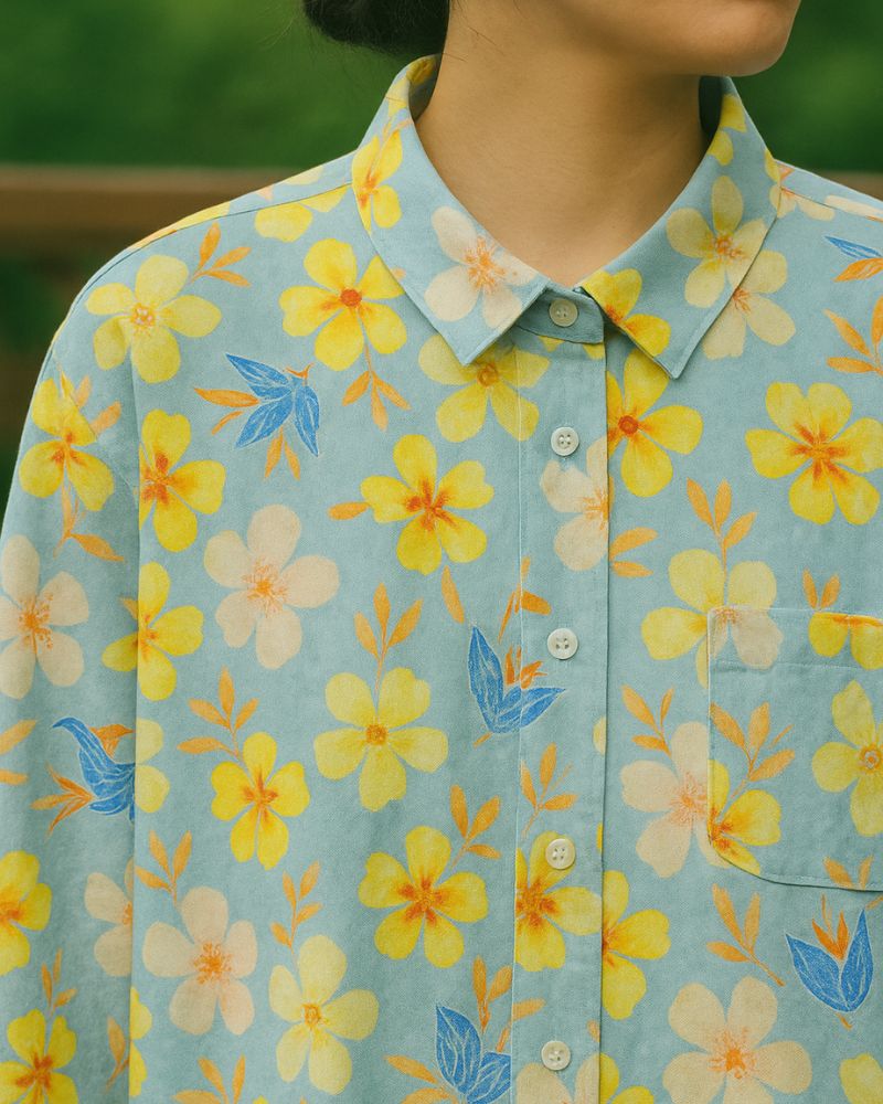 Elysian Meadow Floral Shirt