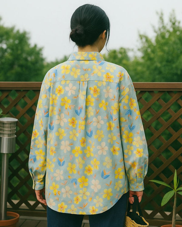Elysian Meadow Floral Shirt