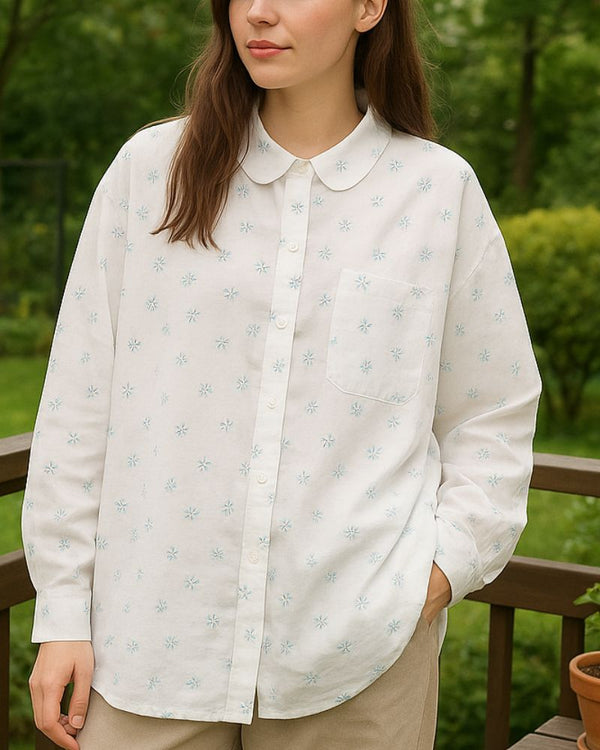 Eterna Essence Floral Shirt