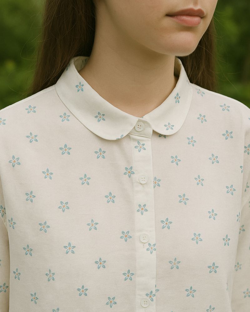 Eterna Essence Floral Shirt