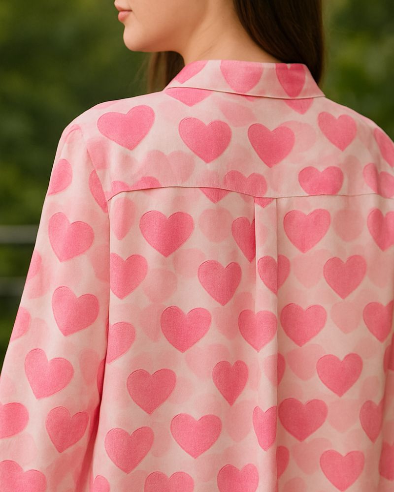 Valentina Pink Heart Shirt