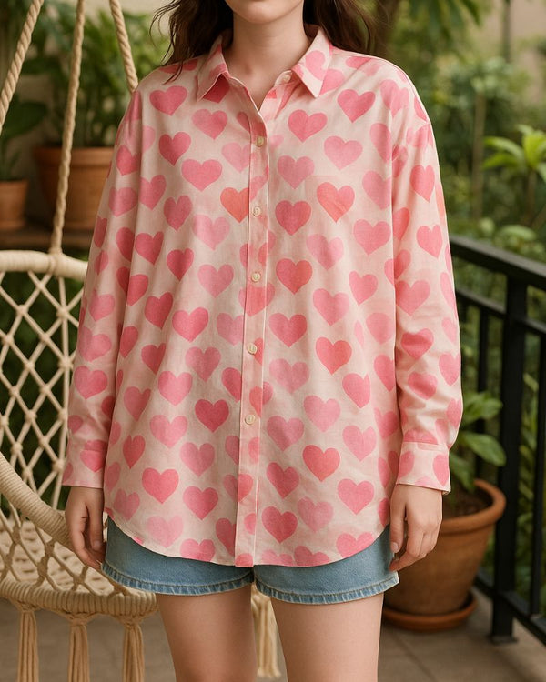 Valentina Pink Heart Shirt