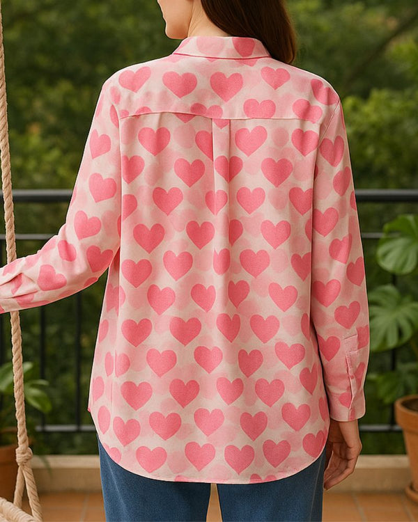 Valentina Pink Heart Shirt